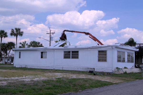 Mobile Home Demolition in Kerrville