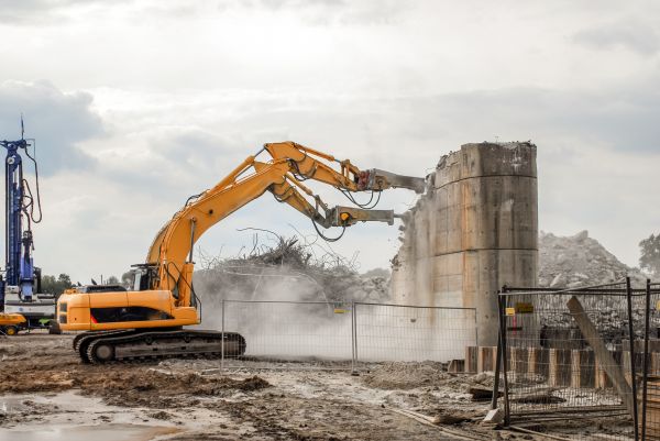 Silo Demolition in Kerrville