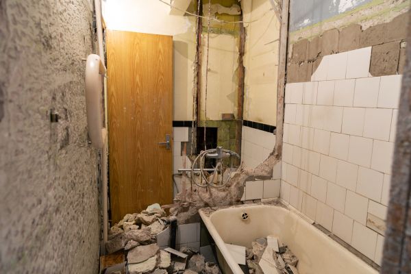 Shower Tile Demolition in Kerrville