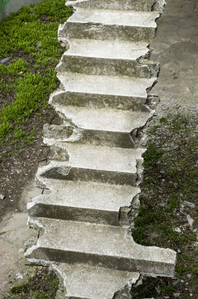 Concrete Steps Demolition in Kerrville