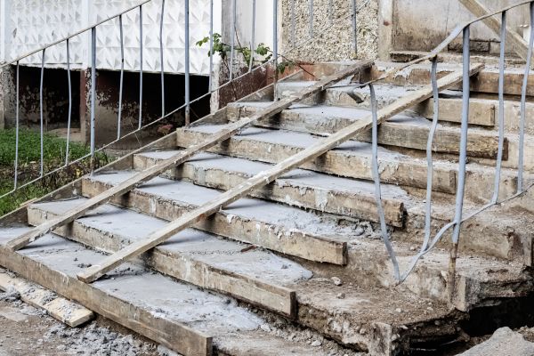 Staircase Demolition in Kerrville